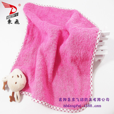【純棉毛巾 25*25 廣告促銷贈品毛巾 方巾 廠家直銷小方巾】價格,廠家,圖片,毛巾,高陽縣東飛紡織品-