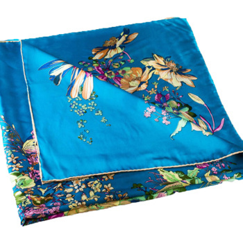 璀璨大方巾 驚艷藍(lán)色【圖片 價(jià)格 品牌 報(bào)價(jià)】-京東